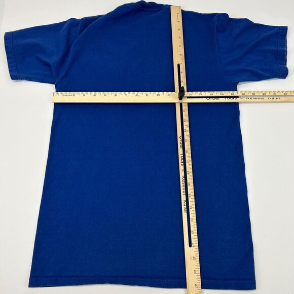 Vintage KB Systems T Shirt Mens Small Drag Auto Racing Dragster Hoses XRP Blue - Picture 8 of 8